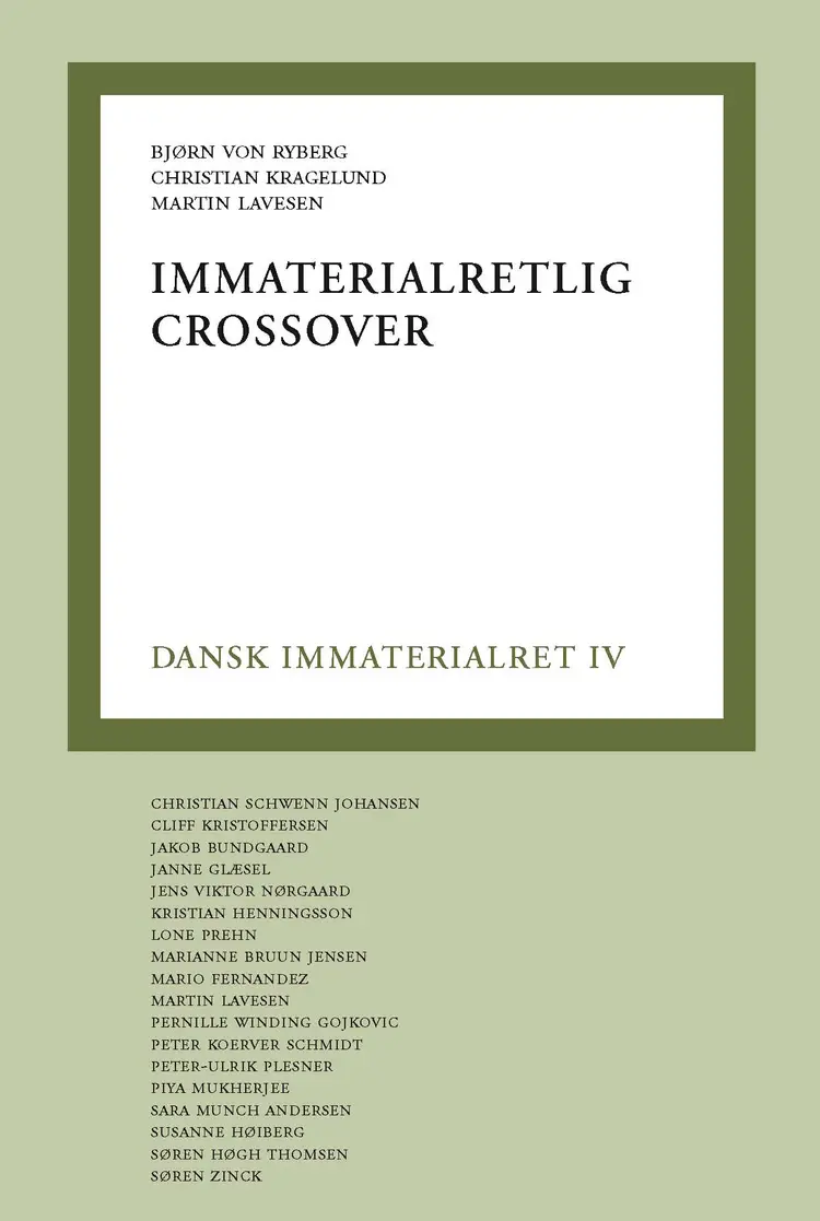 Dansk immaterialret af Martin Lavesen