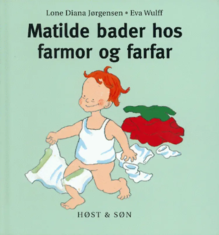Matilde bader hos farmor og farfar af Lone Diana Jørgensen