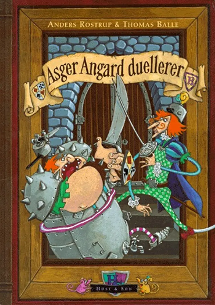 Asger Angard duellerer af Anders Rostrup