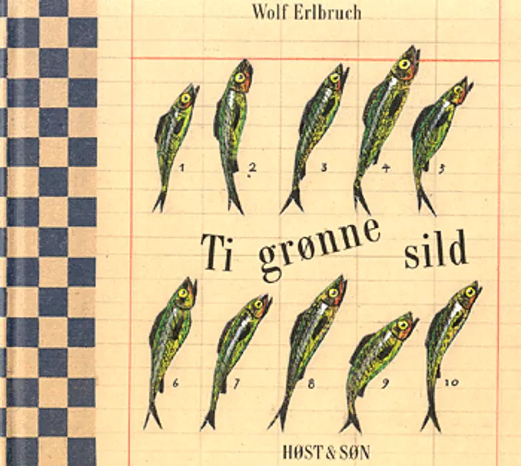 Ti grønne sild af Wolf Erlbruch