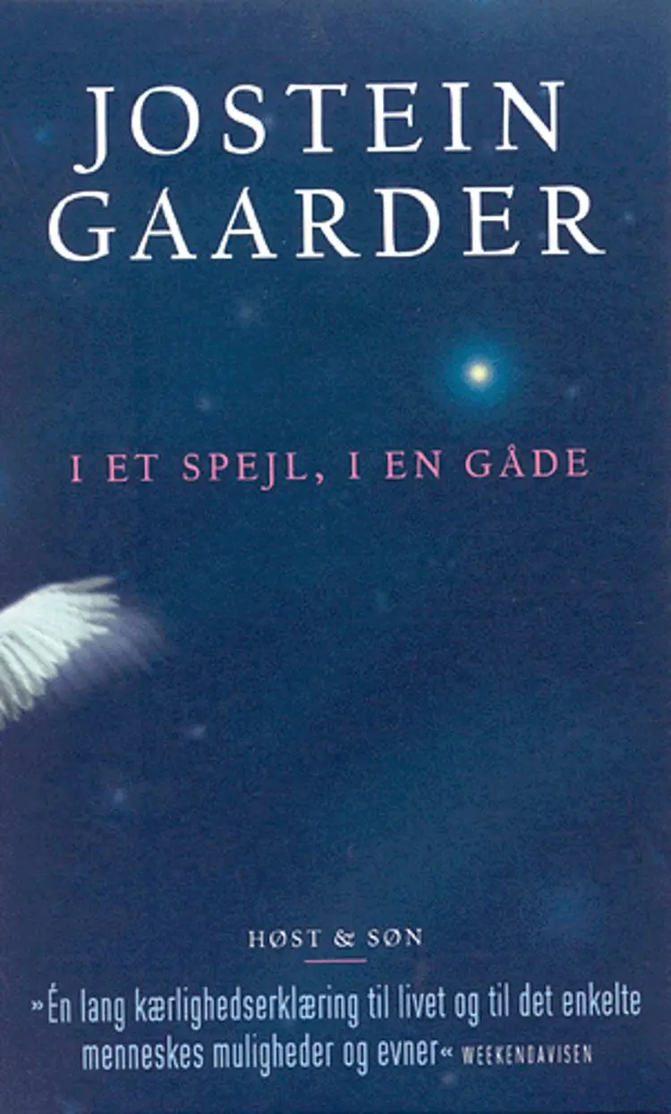 I et spejl, i en gåde af Jostein Gaarder