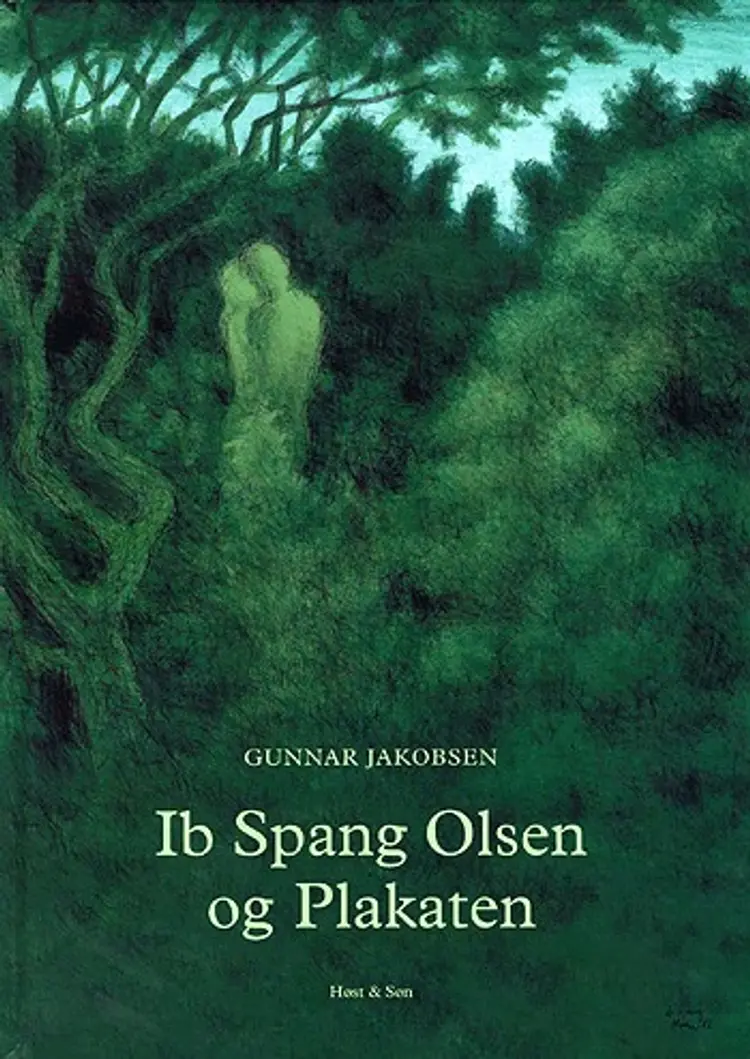 Ib Spang Olsen og plakaten af Ib Spang Olsen