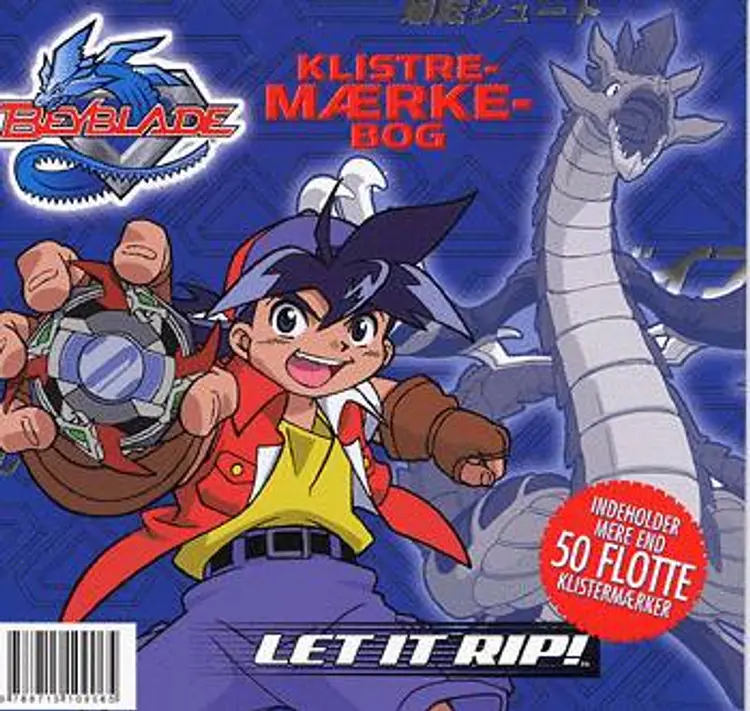 Beyblade - klistermærkebog