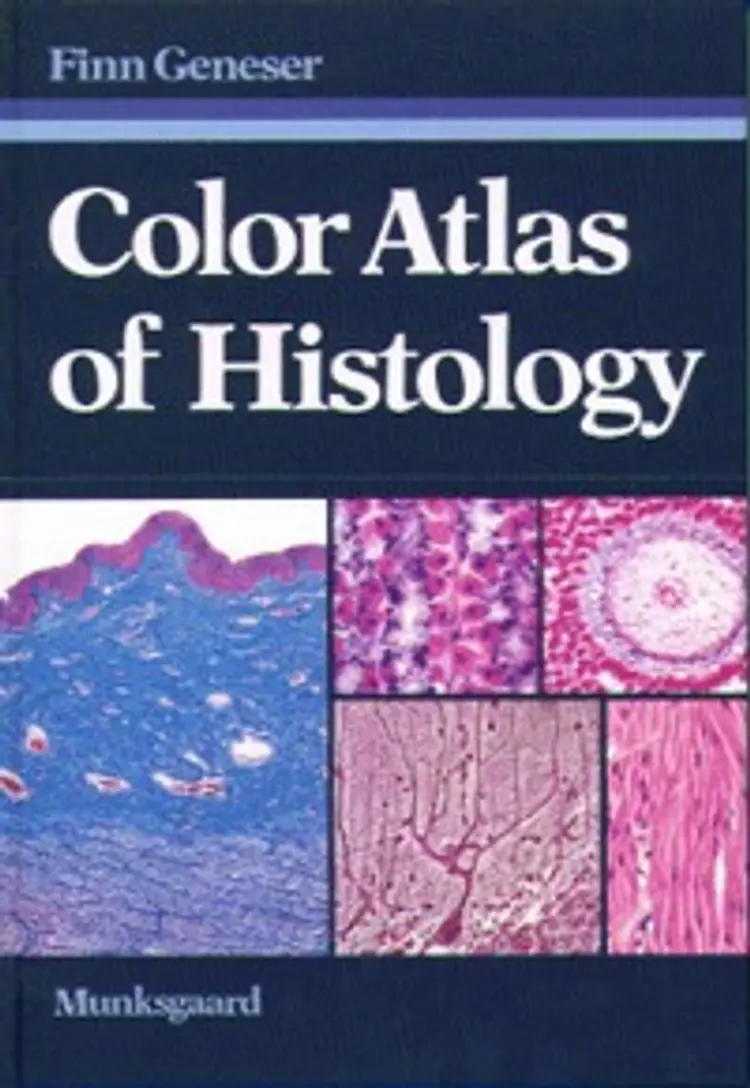 Color atlas of histology af Finn Geneser