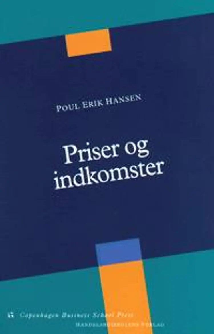 Priser og indkomster af Poul Erik Hansen