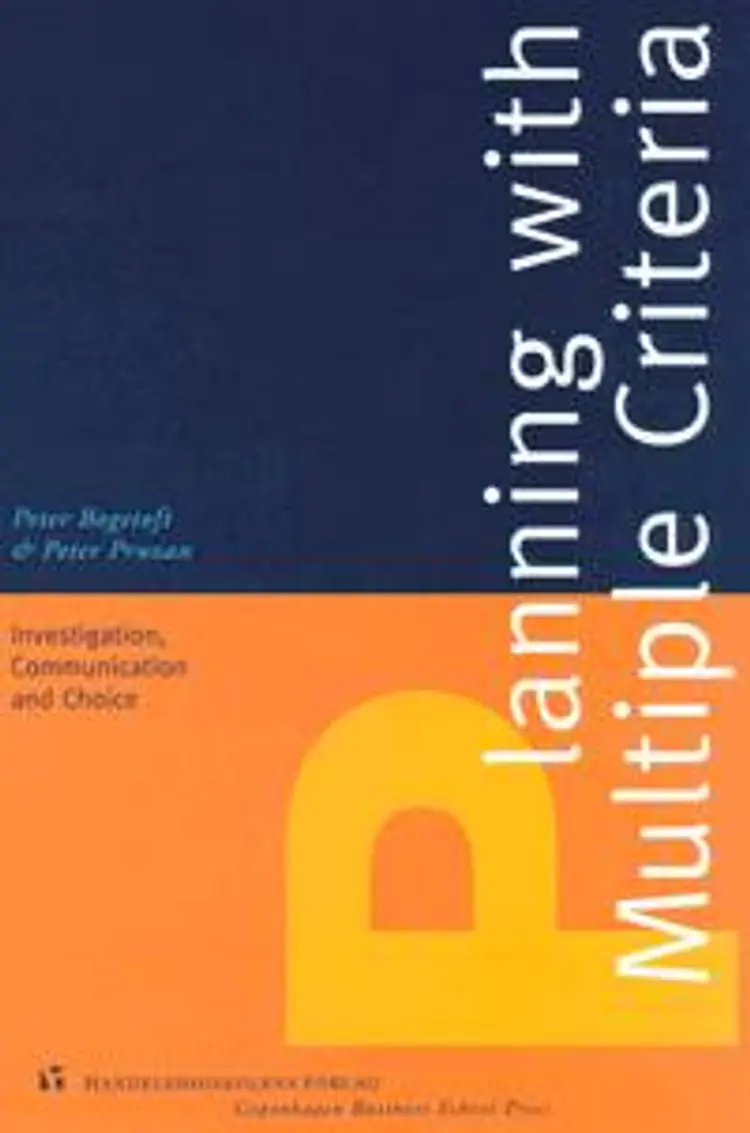 Planning with multiple criteria af Peter Bogetoft