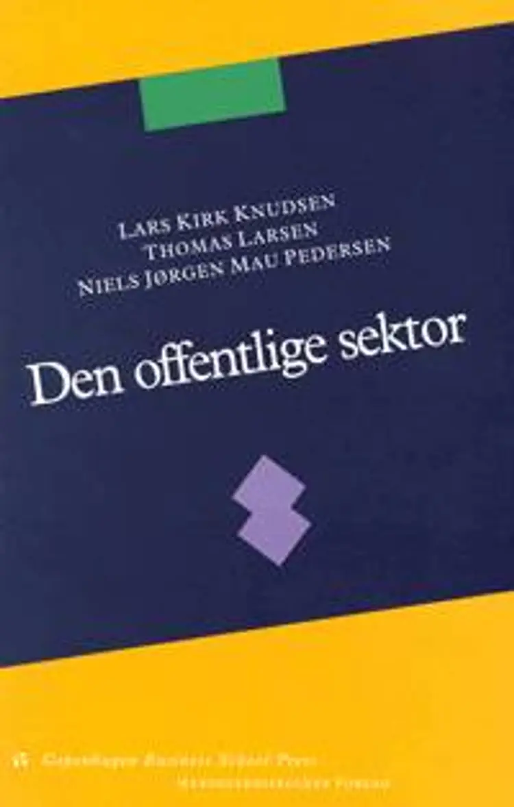 Den offentlige sektor af Lars Kirk Knudsen