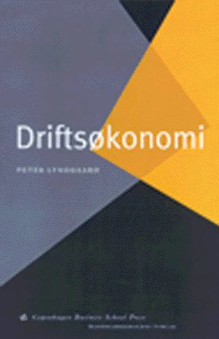 Driftsøkonomi af Peter Lynggard