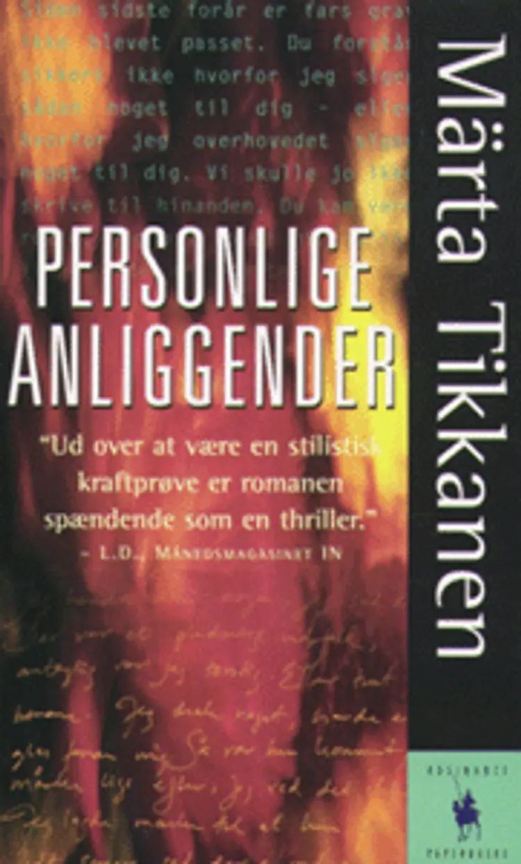 Personlige anliggender af Märta Tikkanen