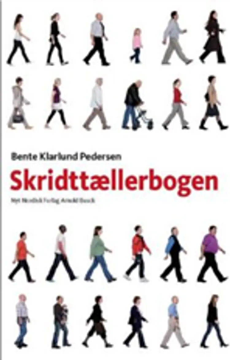 Skridttællerbogen af Bente Klarlund Pedersen