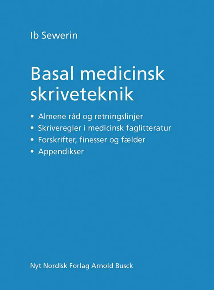 Basal medicinsk skriveteknik af Ib Sewerin