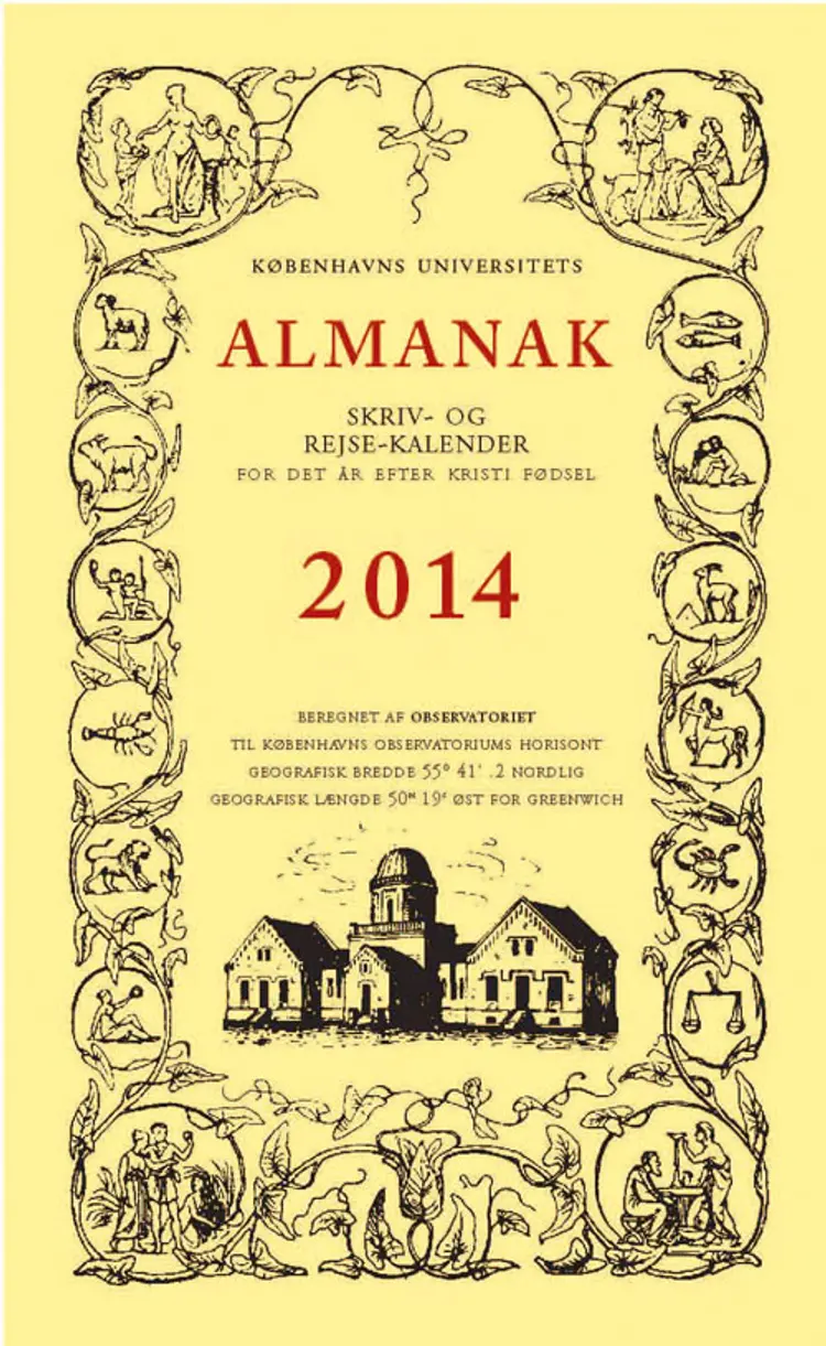 Københavns Universitets almanak 2014