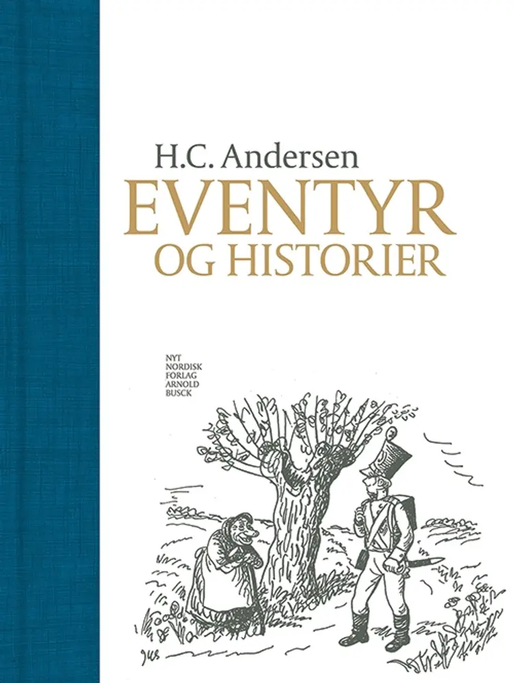 Eventyr og historier (blå) af Herluf Jensenius