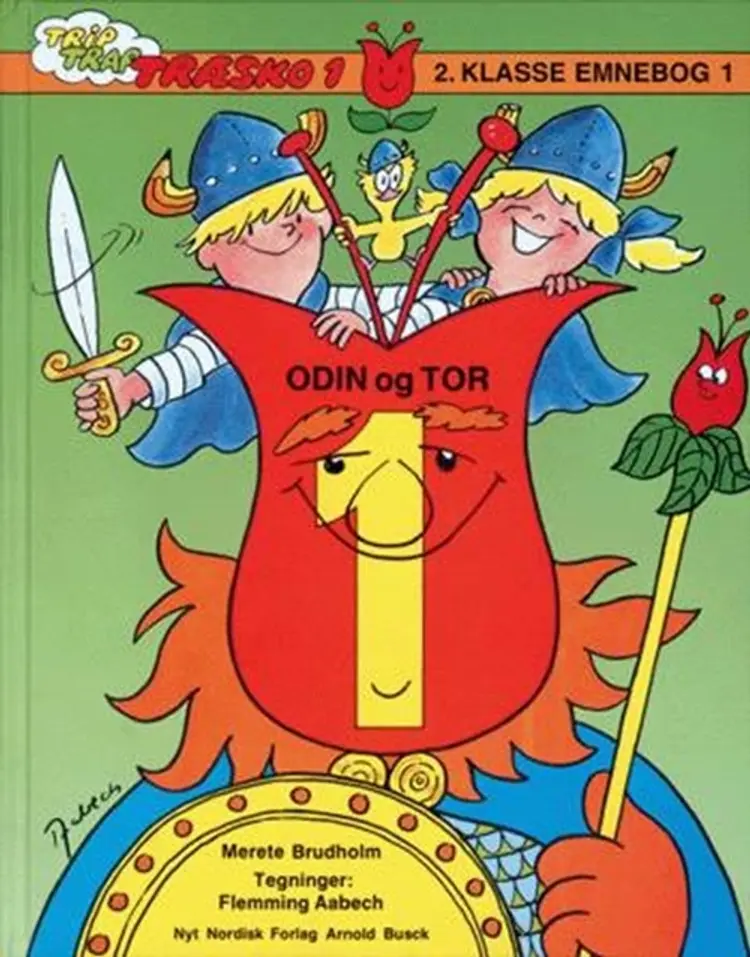 Træsko. Emnebog 1. Odin og Tor af Merete Brudholm