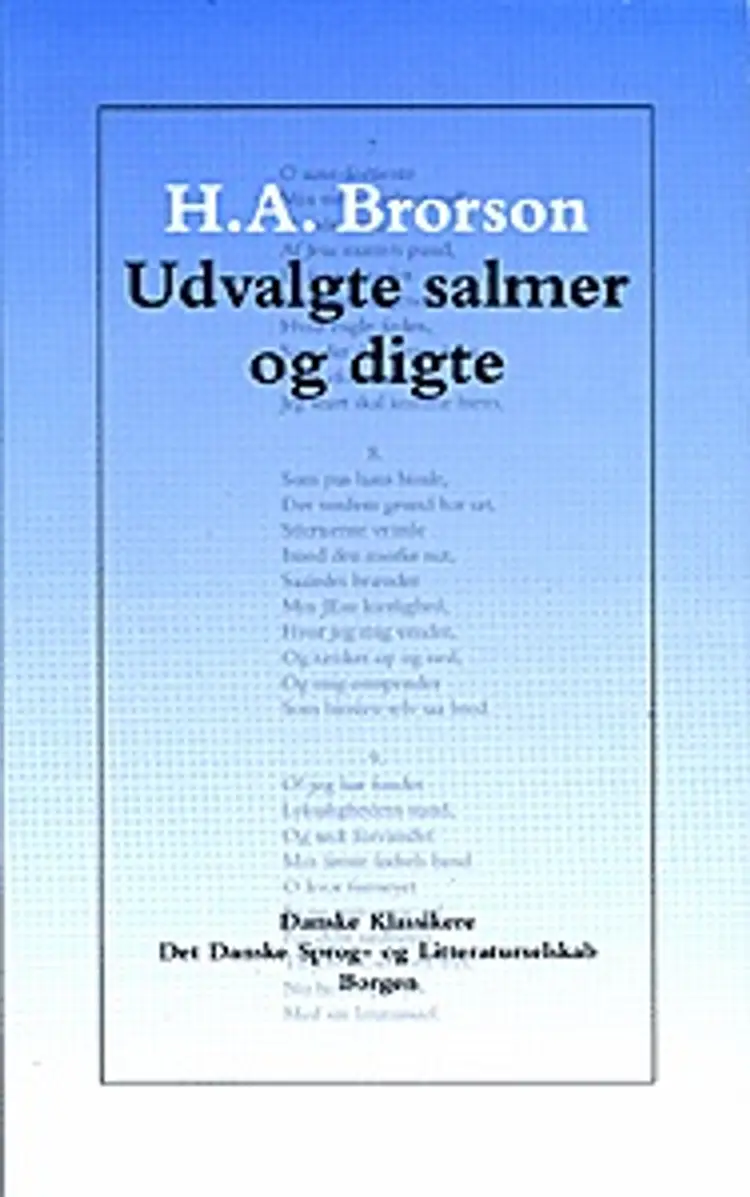 Udvalgte salmer og digte af Hans Adolph Brorson