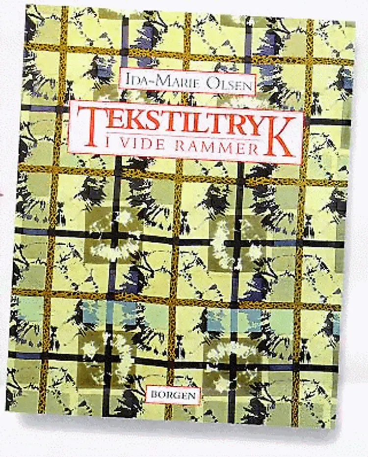 Tekstiltryk i vide rammer af Ida-Marie Olsen