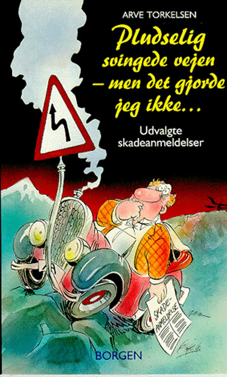 Pludselig svingede vejen - men det gjorde jeg ikke!