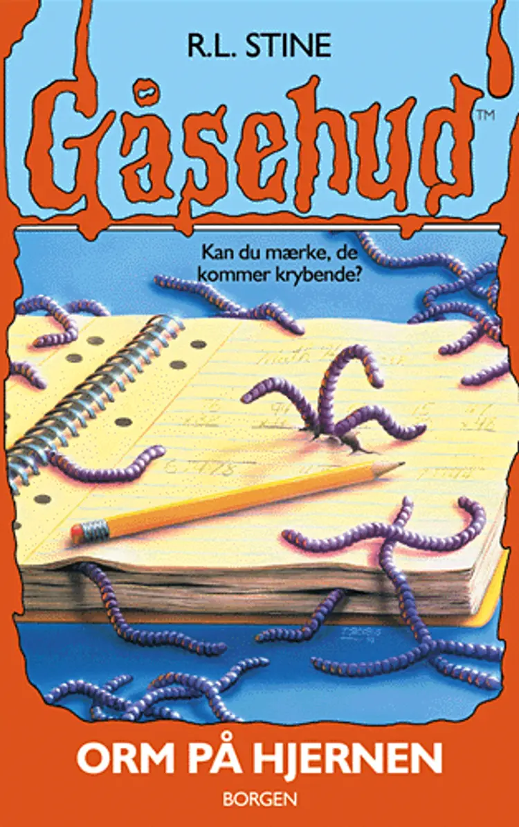 Orm på hjernen af R. L. Stine