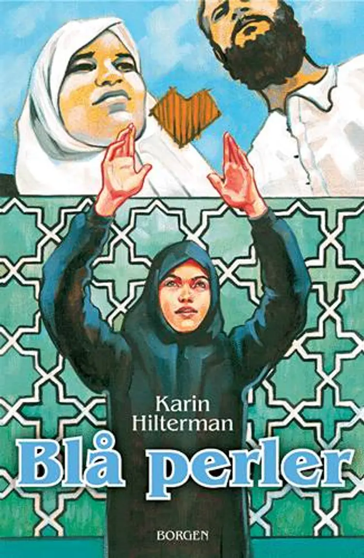 Blå perler af Karin Hilterman