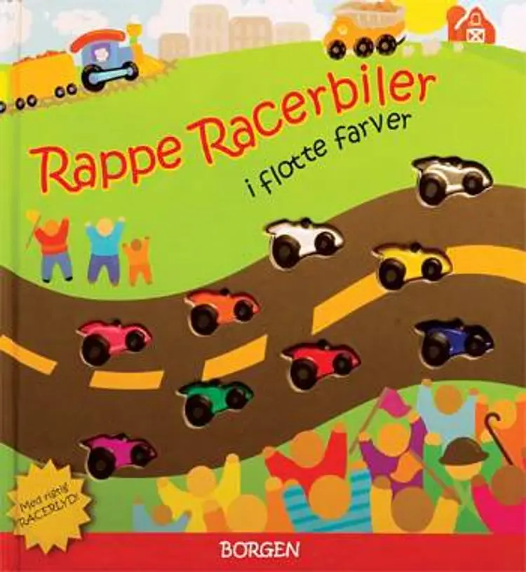 Rappe racerbiler i flotte farver af Dawn Bentley