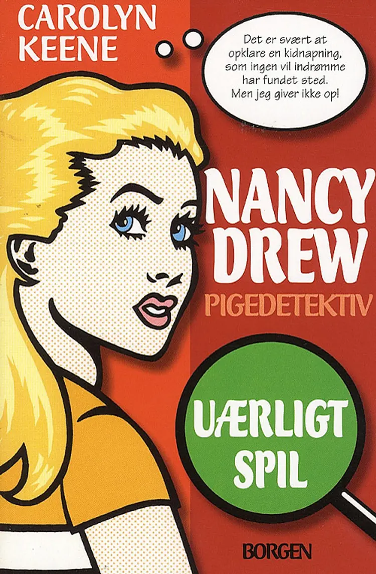 Uærligt spil af Carolyn Keene