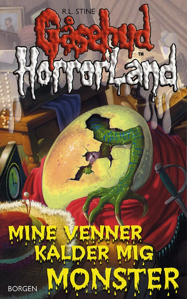 Mine venner kalder mig monster af R.L. Stine
