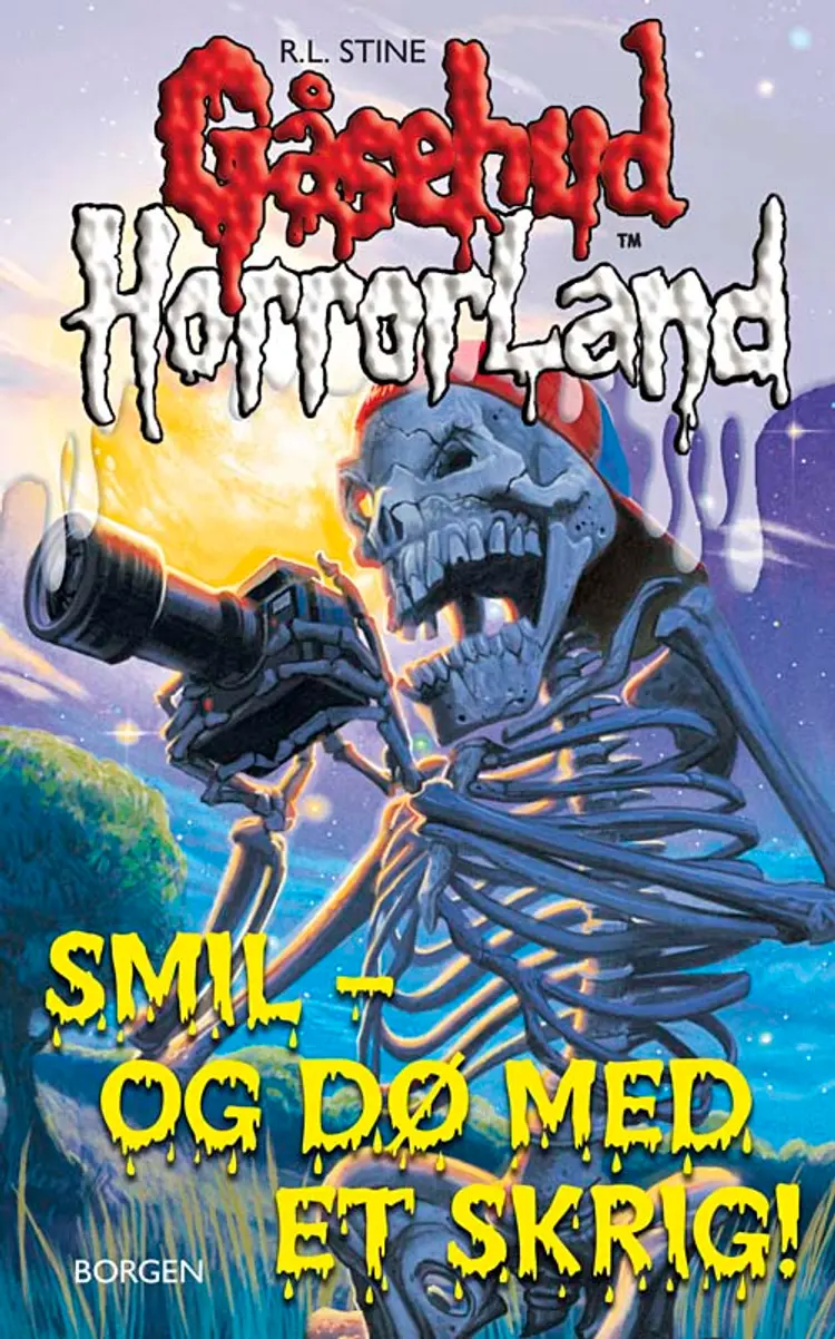 Smil og dø med et skrig! af R.L. Stine