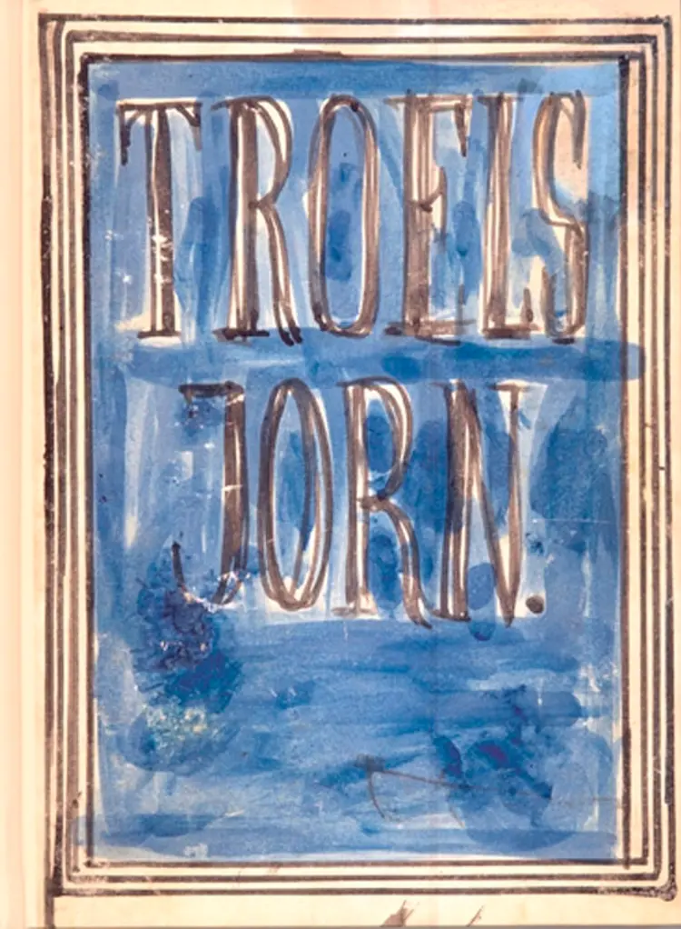Troels Jorns bog om den sultne løve, den glade elefant, den lille mus og Jens Pismyre af Asger Jorn