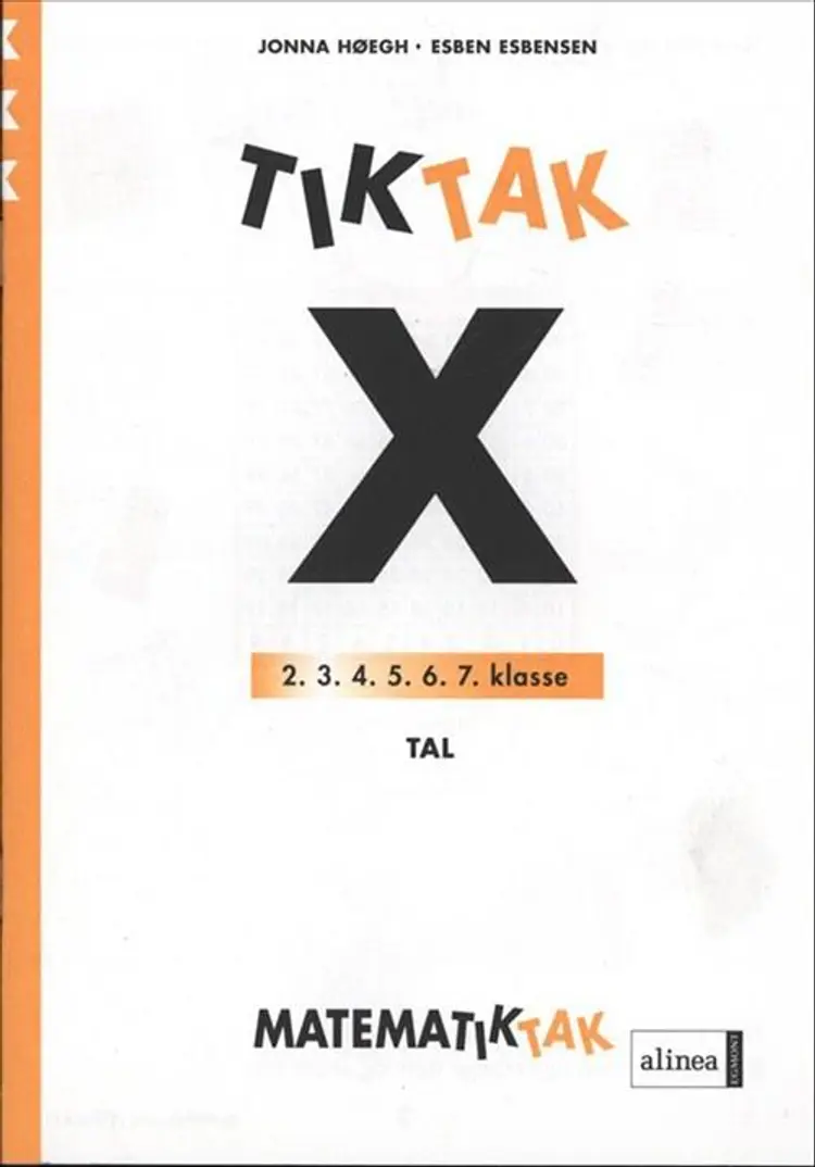 Matematiktak for tredje klasse af Jonna Høegh