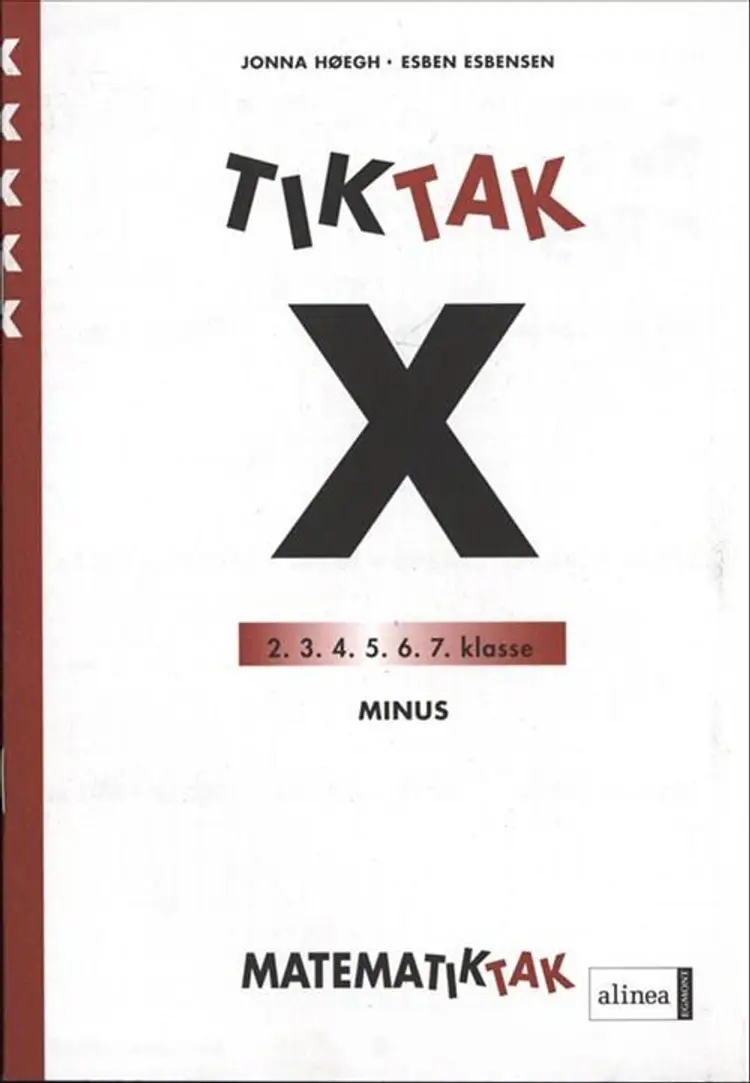Matematiktak for femte klasse af Jonna Høegh
