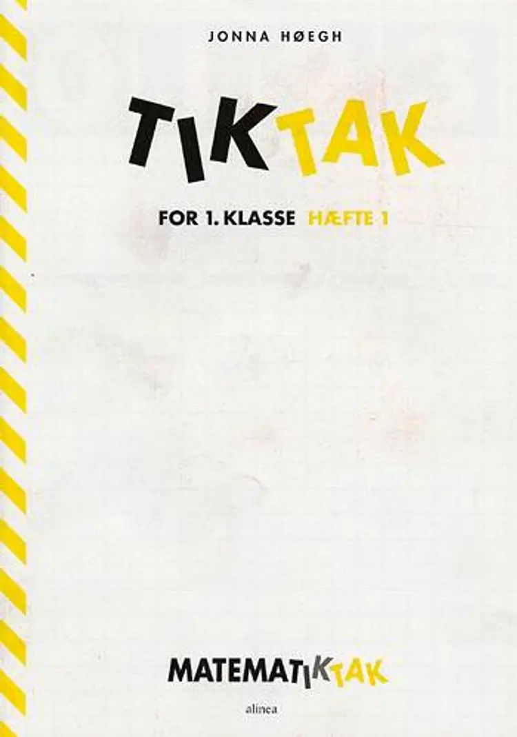 Matematiktak for 1. klasse af Jonna Høegh