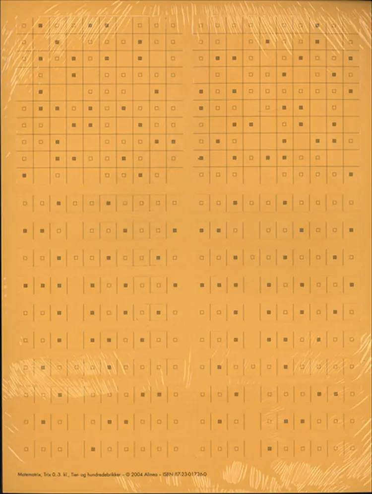 Matematrix, Trix, Tier- og hundredebrikker á 10 stk.