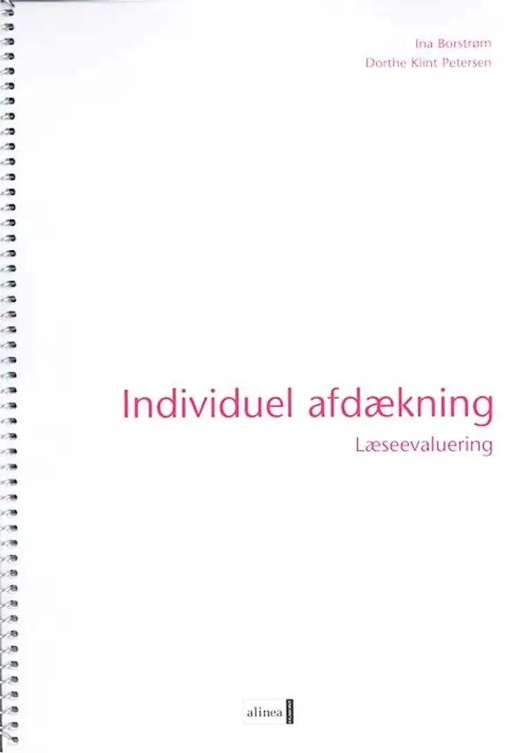 Individuel afdækning af Dorthe Klint Petersen