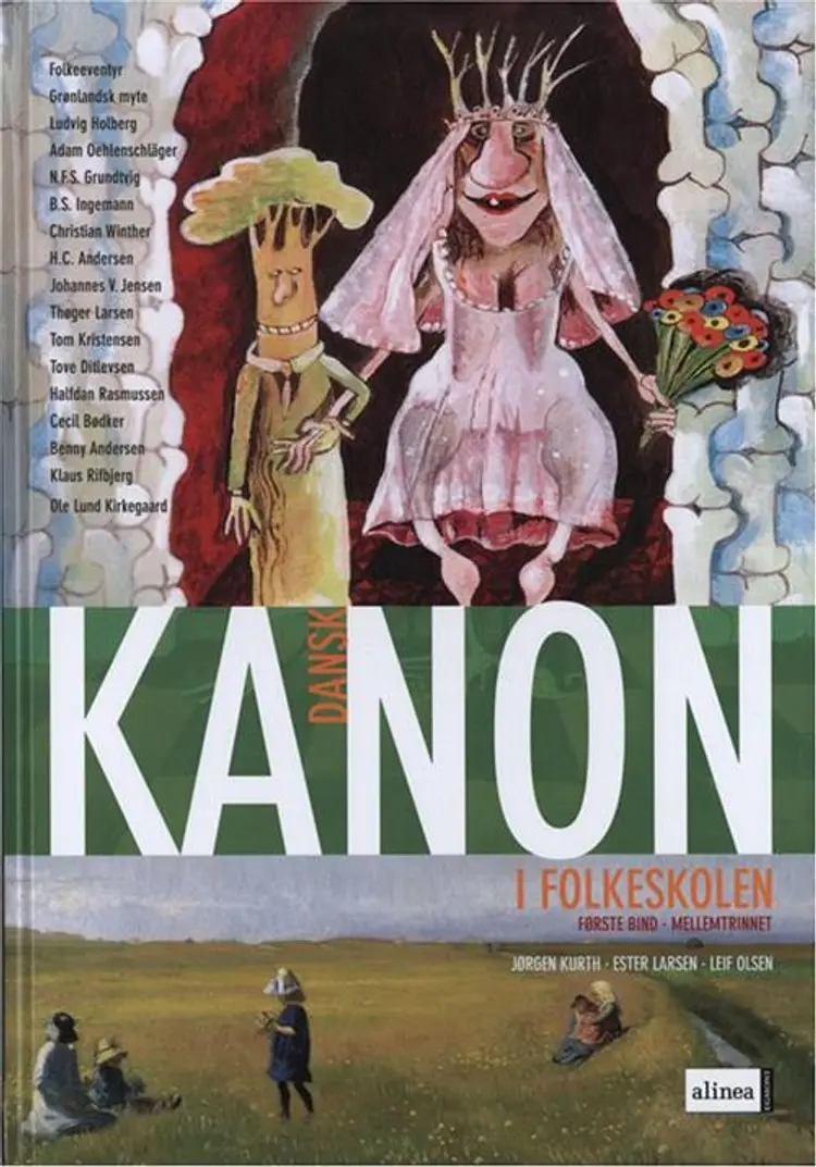 Kanon i folkeskolen - dansk mellemtrinnet af Leif Olsen