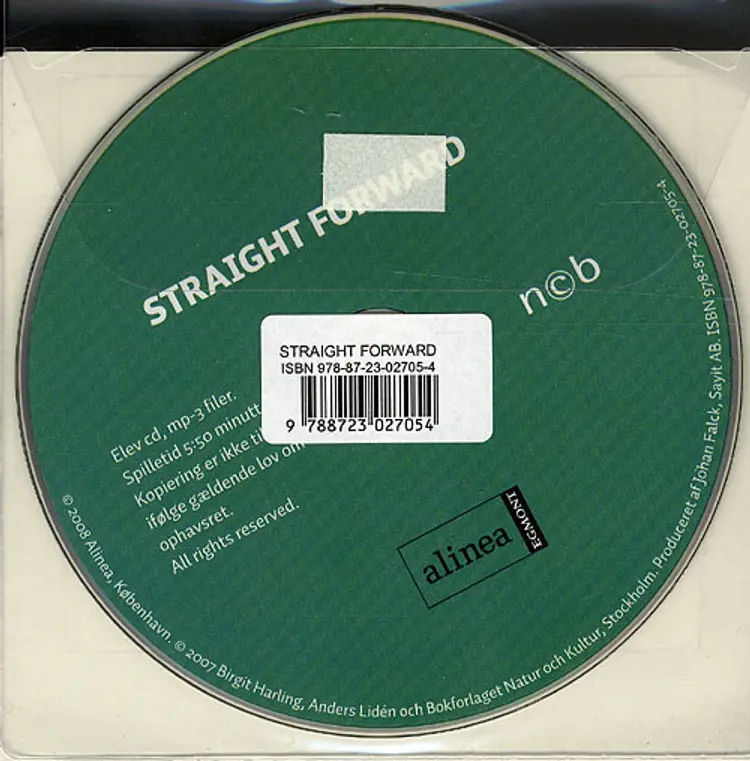 Straight Forward - Extra CD Textbook - 10. klasse