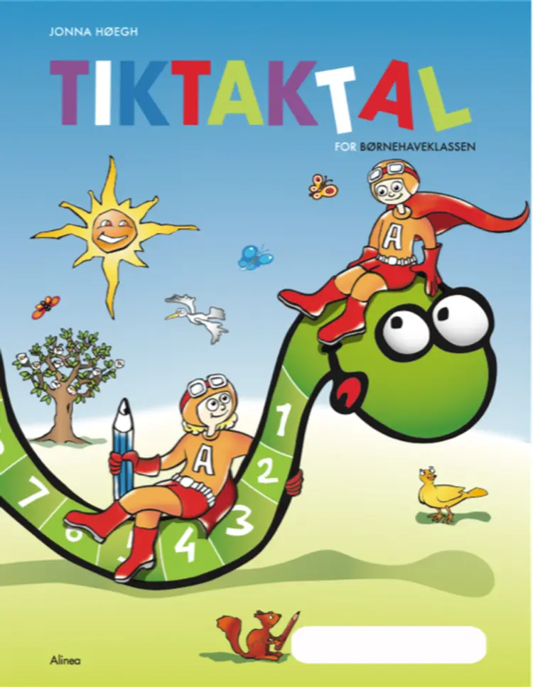Tiktaktal for børnehaveklassen af Jonna Høegh