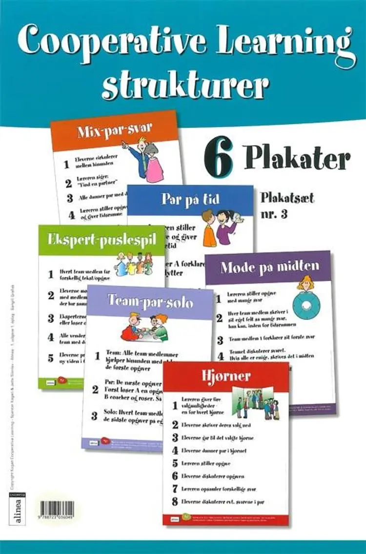Cooperative Learning, Plakat-sæt 3 af Jette Stenlev
