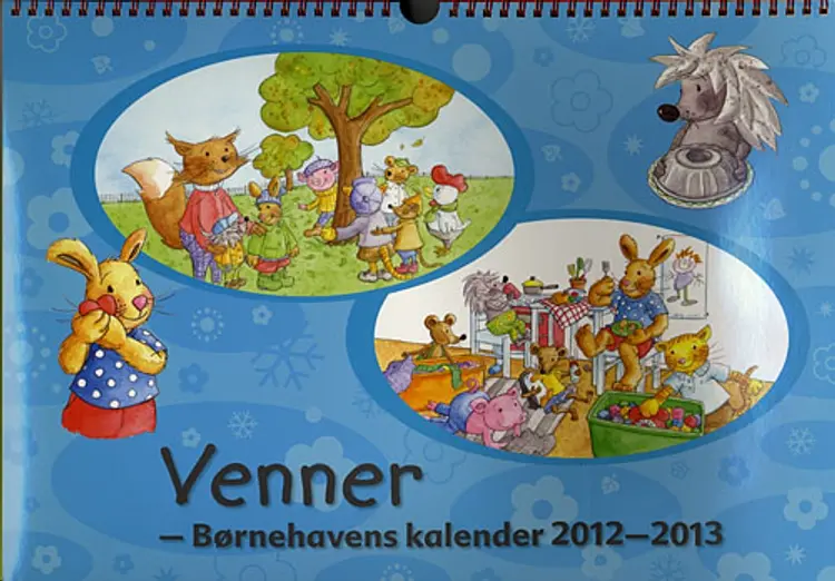 Venner, Børnehavens kalender 2012-2013 af Kultur