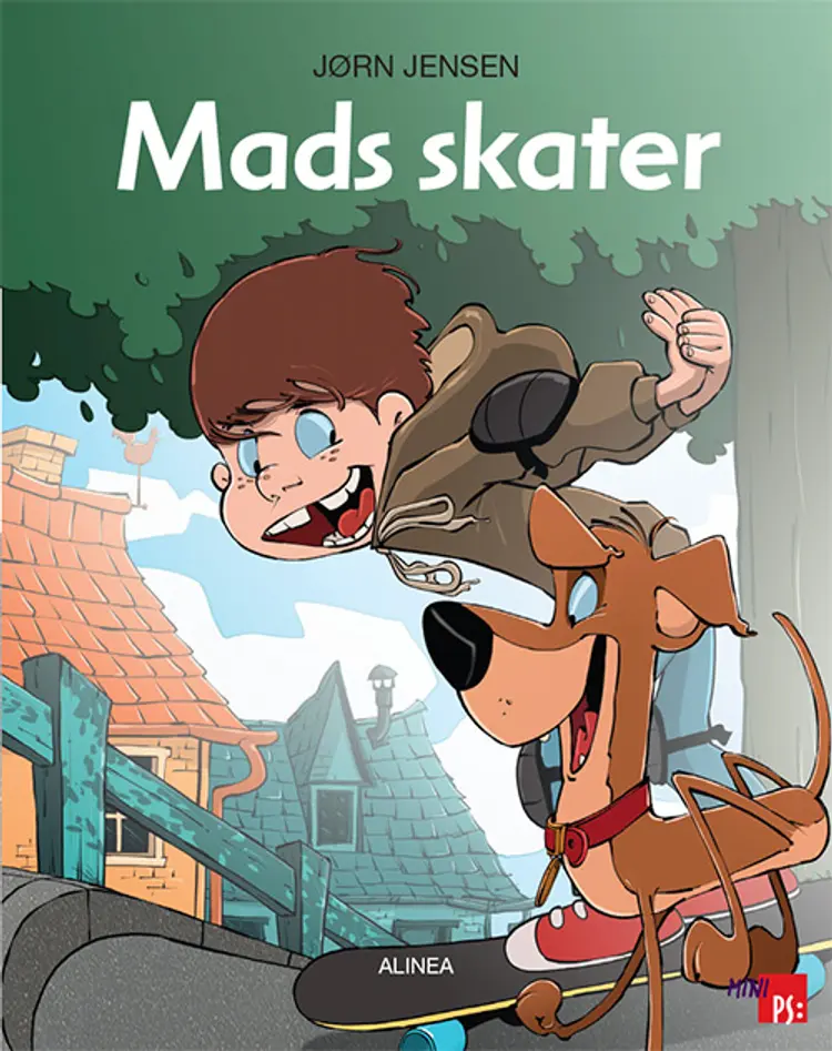 Mads skater af Jørn Jensen