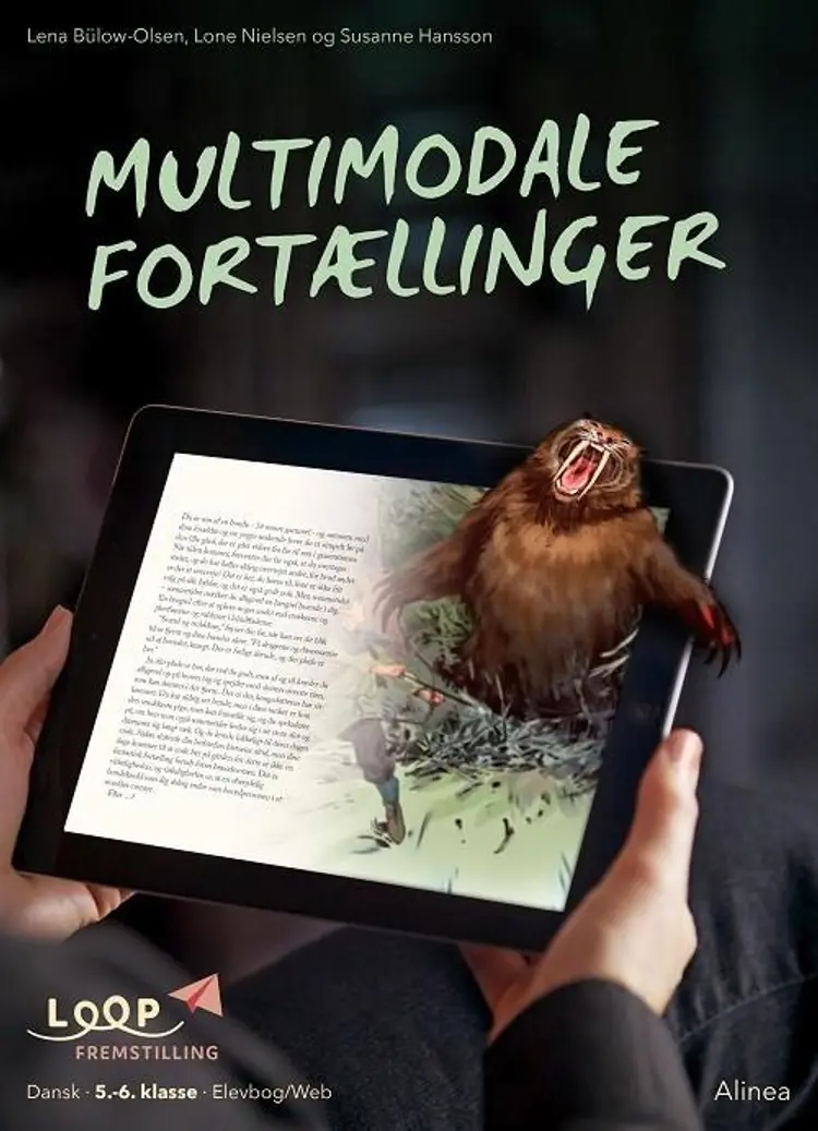 Multimodale fortællinger, Elevbog/Web af Lone Nielsen