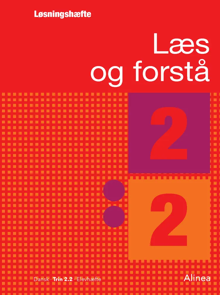 Læs og forstå, Løsningshæfte 2, 2 af Anton Nielsen