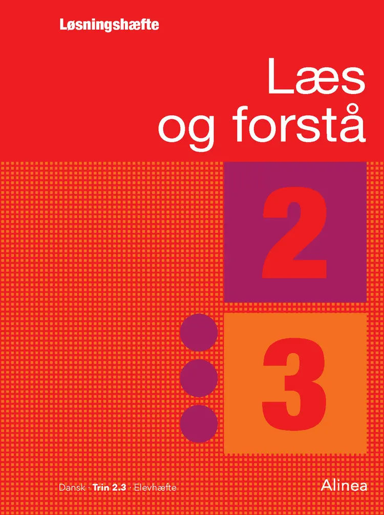 Læs og forstå, Løsningshæfte 2, 3 af Anton Nielsen