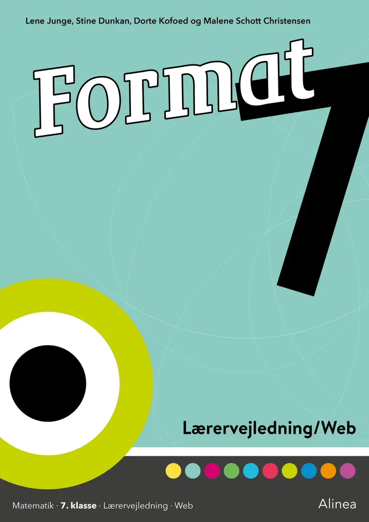 Format 7, Lærervejledning/Web af Lene Junge