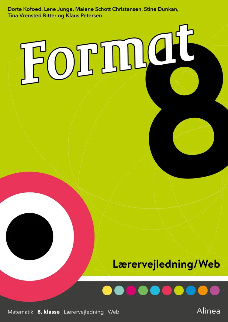 Format 8, Lærervejledning/Web af Klaus Petersen
