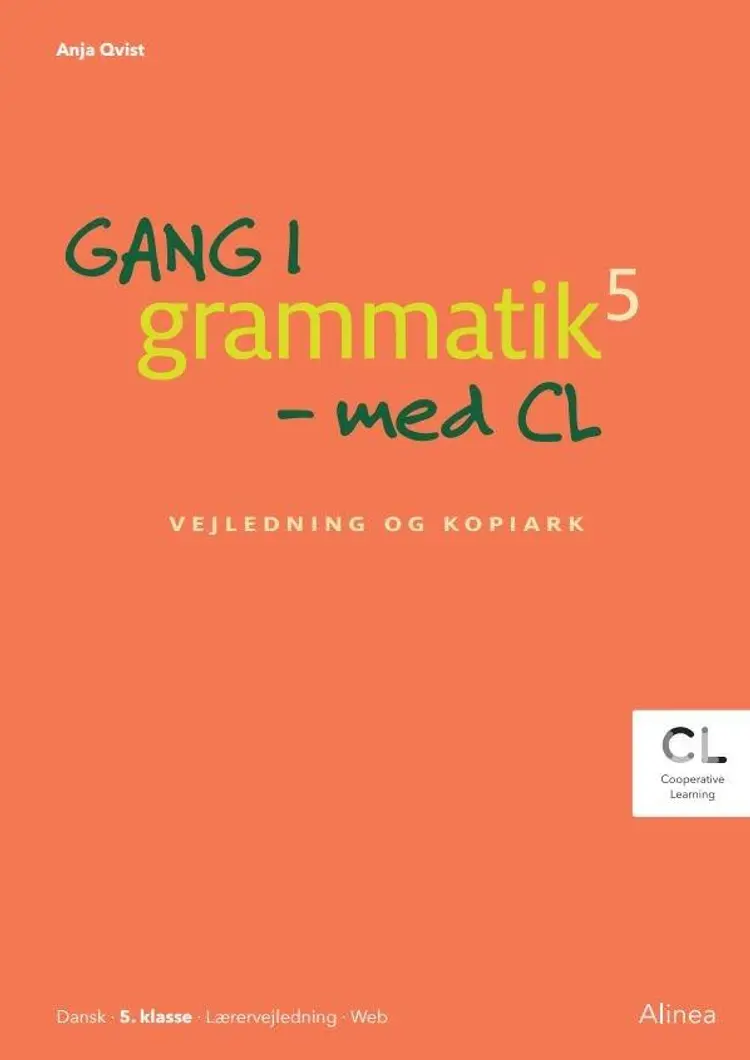 Gang i grammatik - med CL af Anja Rosa Qvist