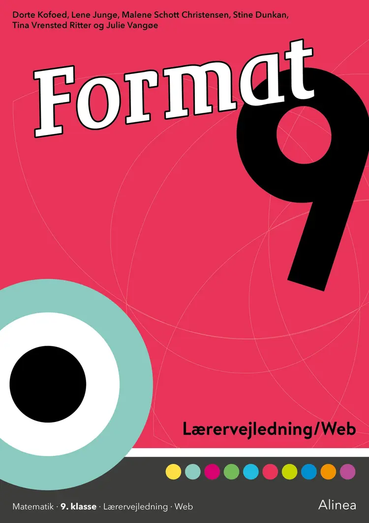 Format 9, Lærervejledning/Web af Lene Junge