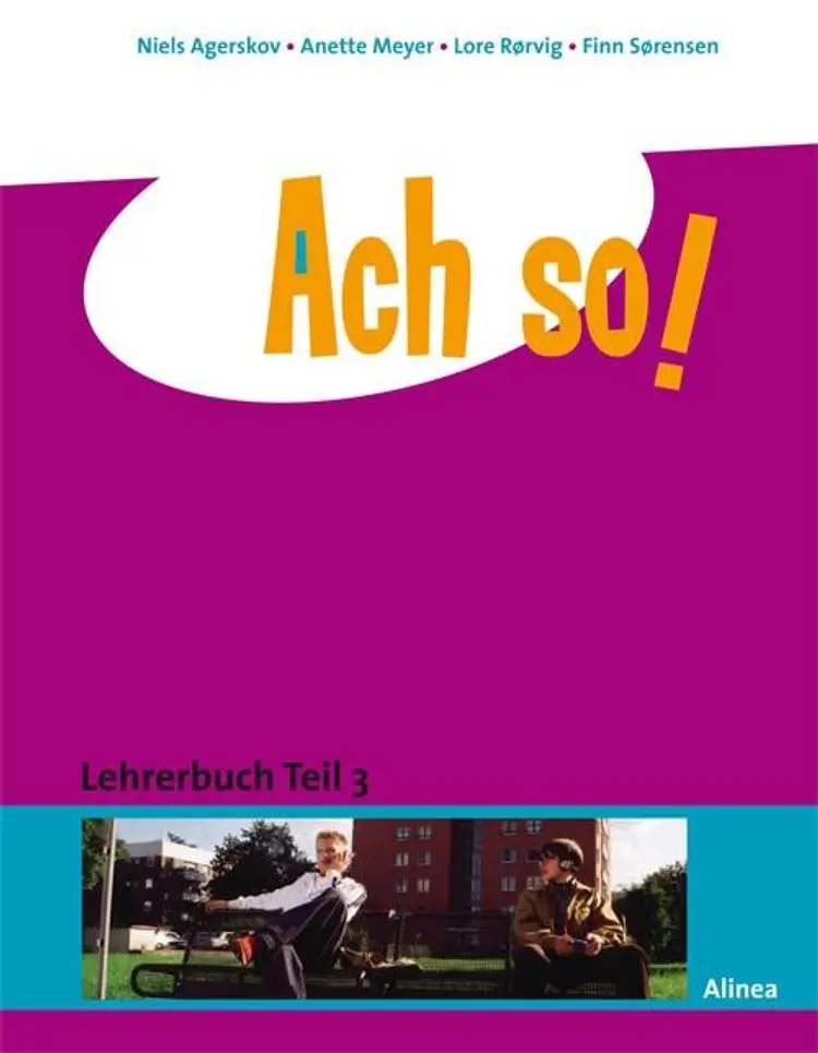 Ach so! Teil 3, Lehrerbuch/Web af Finn Sørensen