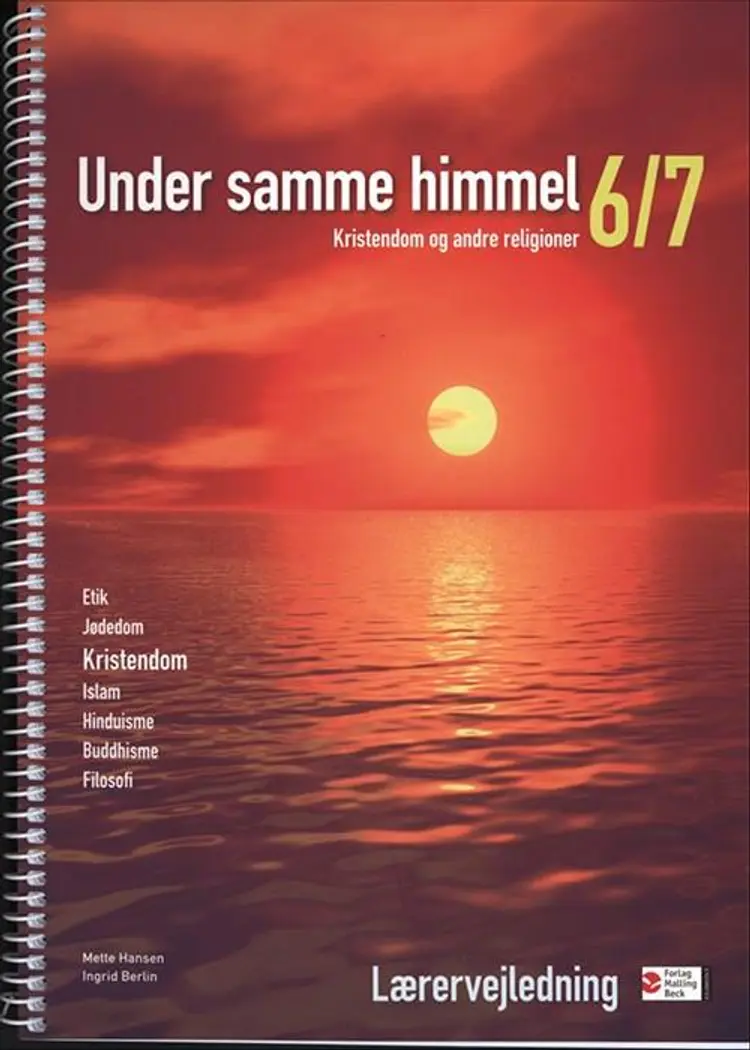 Under samme himmel 6/7, Vejledning, Netadgang af Mette Hansen