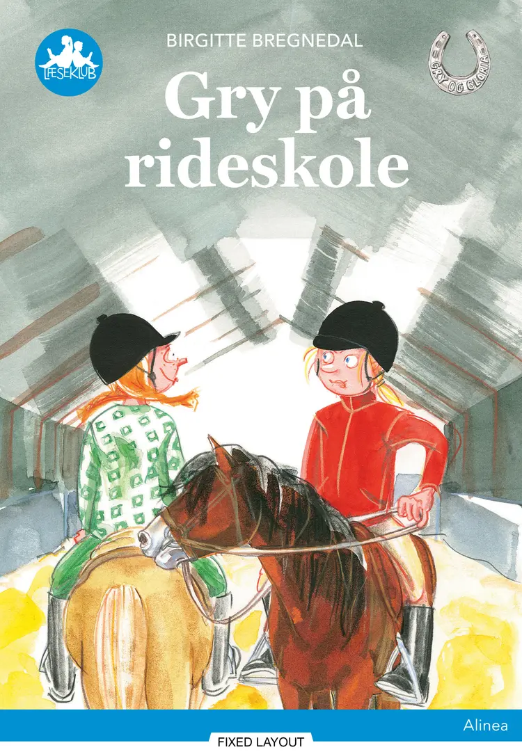 Gry på rideskole af Birgitte Bregnedal