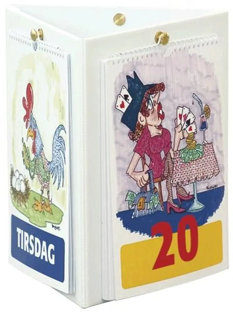 Evighedskalender komplet af .